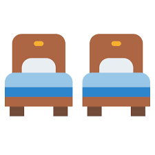 Twin Beds Free Travel Icons