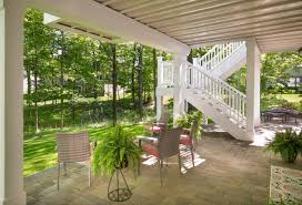 Walkout Basement Patio Upper Level