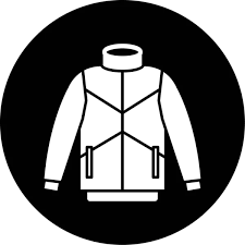 Winter Jacket Icon Outline Ilration