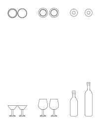 Wine Glasses Dwg Drawing Thousands Of