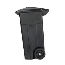 Toter 32 Gallon Black Rolling Outdoor