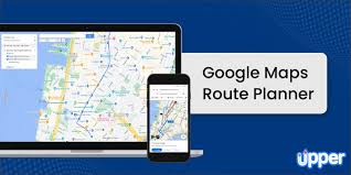 How To Use Google Maps Route Planner