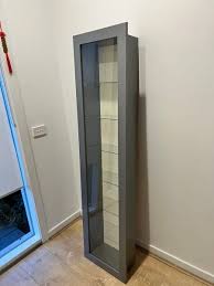 Ikea Wall Cabinet With Glass Shelf And