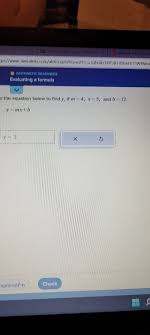 Equation Below To Find Y