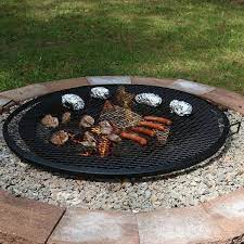 X Marks Fire Pit Cooking Grill Grate