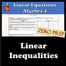Linear Inequalities Complete Teaching