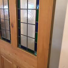 Victorian Stained Glass Panel Door