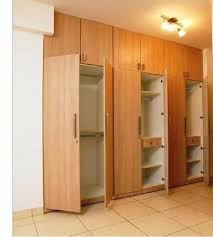 6 Wooden Wall Mounted Wardrobe For