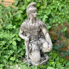 Soldier Figurine Antique Statue