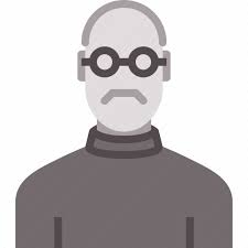 Avatar Bald Glasses Man Old