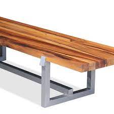 Costantini Donato Steel Bench Wood