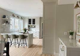 Modern Beige Cream Kitchen Cabinets