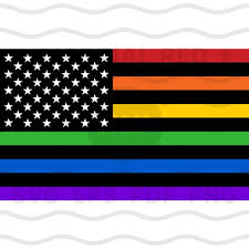 American Pride Rainbow Flag Us Rainbow