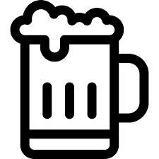 Beer Basic Rounded Lineal Icon