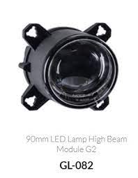 90mm bi led headlamp low beam high