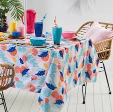 Leafy Pvc Tablecloth