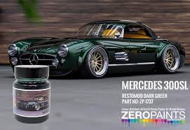 Mercedes 300sl Restomod Dark Green