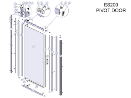 Twyford Pivot Door Shower Spares And