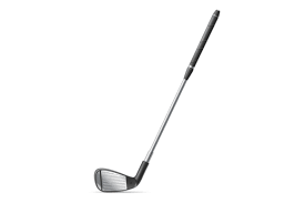Realistic Golf Club 3d Silver Stick