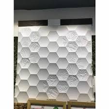 White Acrylic 3d Wall Panel For Walls