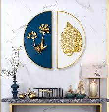 Metal Wall Decor Home Art In Gold