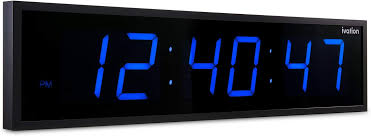 Oversized Digital Led Clock