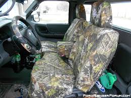 Camo Seat Covers Ford Ranger Forum