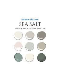 Sherwin Williams Sea Salt Palette