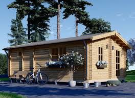 Log Cabins With Toilet And Shower Room