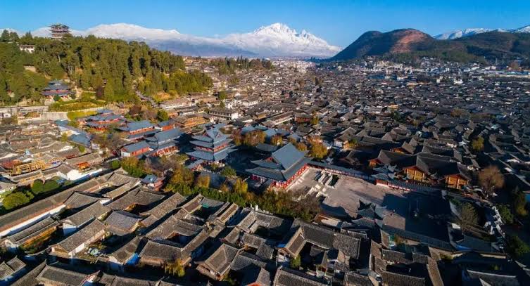麗江市區