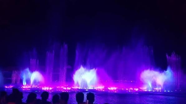 Fountain at Okada