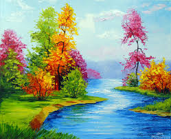 Bright nature by Olha Darchuk Wall Art