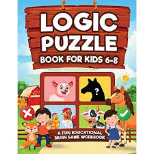 Brain teasers for adults and party puzzles. Buy Logic Puzzles For Kids Ages 6 8 A Fun Educational Brain Game Workbook For Kids With Answer Sheet Brain Teasers Math Mazes Logic Games And More Hours Of Fun For Kids