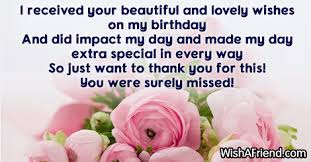 Maybe you would like to learn more about one of these? Thank You For Your Lovely Wishes