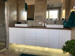 Great to increase bathroom space and ensure easy cleaning. Stunning Bathroom Vanities Brisbane Petrie Express Kitchens