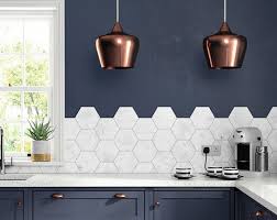 Those looking for smaller scale hexagonal tile ideas will love a feature kitchen splashback! Hexagon Kitchen Tile Best Tile For Kitchen Design China Hanse Kitchen Hexagonal Tiles Manufacturer