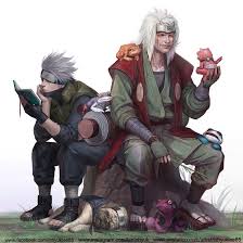 Jiraiya And Kakashi By Inhyuklee Naruto Jiraiya Naruto Shippuden Anime Naruto Shippuden Characters