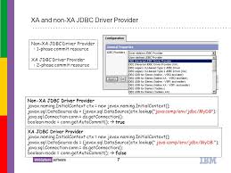 The drivers for different hardware components are needed to allow those items to communicate effectively with the computer. Xa Jdbc Drivers For Windows Vista
