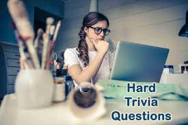 Oct 25, 2021 · if you love football, then you'll love this nfl trivia. Hard Trivia Questions And Answers Topessaywriter