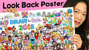 Maybe you would like to learn more about one of these? All My Draw So Cute Drawings 2018 Look Back Poster Youtube