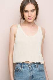 We deliver to all of germany: Cierra Knit Tank Clothing Tank Outfit Tank Top Fashion Knit Tanks