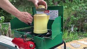 How to use a percolator. Coleman Camp Stove Brewing Coffee With A Percolator Youtube