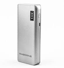 Ambrane 12500 Mah Power Bank P 1133 Silver Lithium Ion Powerbank Laptop Accessories Power