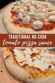 No Cook Tomato Sauce For Margherita Pizza Finding Time For Cooking Recipe Sauce Cooking Pizza Sauce Recipe