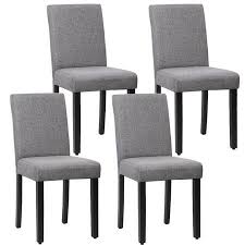 Sets of 4 dining chairs. Dining Chair Set Of 4 Elegant Design Modern Fabric Upholstered Dining Chair For Dining Room Grey Walmart Com Dining Chairs Modern Dining Room Fabric Dining Chairs