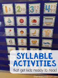 5 fun syllable activities with free printables the