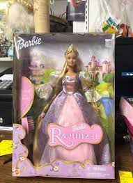 Barbie As Rapunzel New In Box With Tag Princess Barbie Dolls Barbie Princess Disney Barbie Dolls
