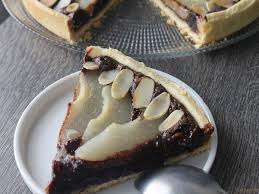 Tarte Chocolat Poires Famoh Blog Culinaire Et Recettes De Cuisine Par Fabienne Recette Tarte Chocolat Poire Tarte Au Chocolat Alimentation