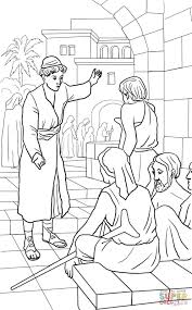 Parable Of The Great Banquet Coloring Page From Jesus 39 Parables Category Select From 29188 Printa Bible Coloring Pages Bible Coloring Bible Verse Coloring