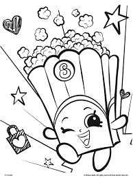 You can download free printable shopkins coloring pages at coloringonly.com. Shopkins Poppy Corn Coloring Page Crayola Com